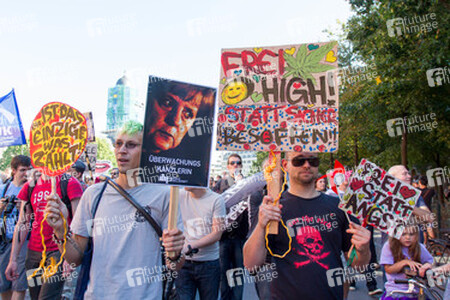 'Freiheit statt Angst 2013' Demonstration, Berlin