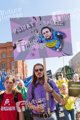 'Freiheit statt Angst 2013' Demonstration, Berlin