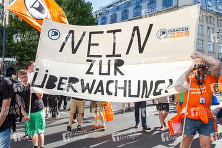 'Freiheit statt Angst 2013' Demonstration, Berlin
