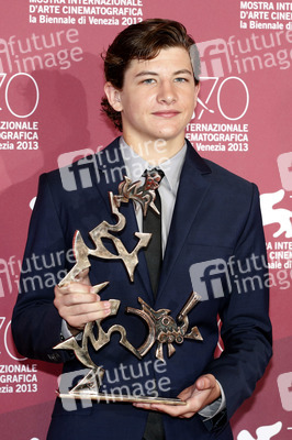 Tye Sheridan mit dem Marcello Mastroianni Award für den besten NachwuchsSchauspieler in 'Joe'