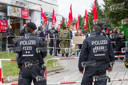 NPD Kundgebung in Hellersdorf, Berlin