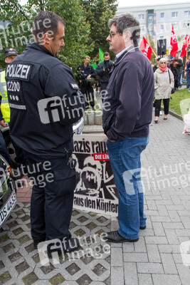 NPD Kundgebung in Hellersdorf, Berlin