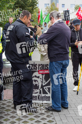 NPD Kundgebung in Hellersdorf, Berlin