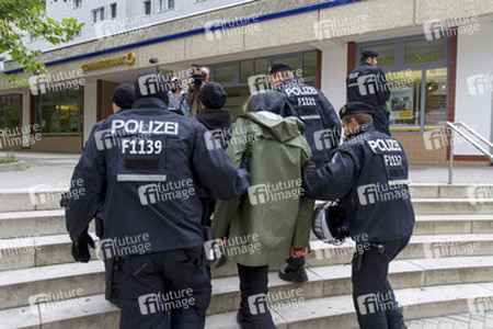 NPD Kundgebung in Hellersdorf, Berlin