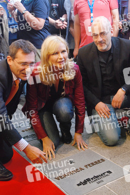 Stern auf dem OLB-Walk of Fame für Veronica Ferres, Oldenburg
