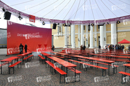 SPD Wahlkampfveranstaltung, Darmstadt