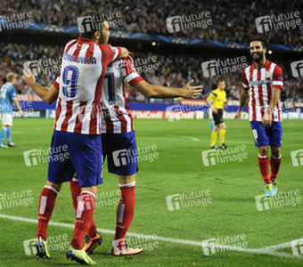 Champions League Match Atlético Madrid vs. Zenit St.Petersburg, Madrid