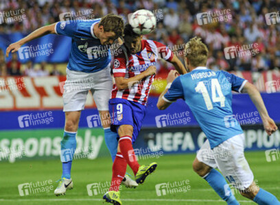 Champions League Match Atlético Madrid vs. Zenit St.Petersburg, Madrid