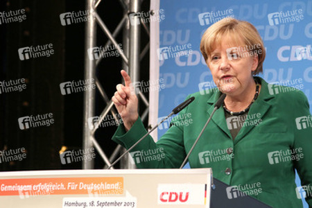 CDU Wahlkampfveranstaltung, Hamburg