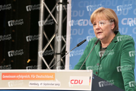 CDU Wahlkampfveranstaltung, Hamburg