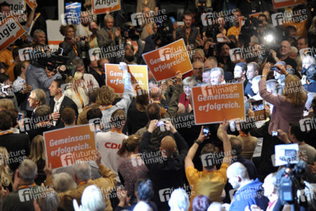 CDU Wahlkampfveranstaltung, Berlin