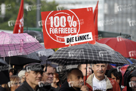 DIE LINKE Wahlkampfveranstaltung, Berlin
