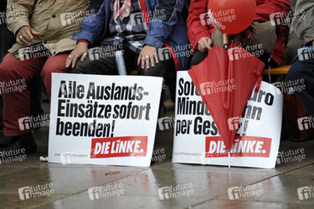 DIE LINKE Wahlkampfveranstaltung, Berlin