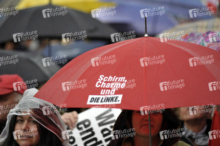 DIE LINKE Wahlkampfveranstaltung, Berlin
