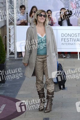 Ankunft von Valeria Bruni Tedeschi beim San Sebastian Film Festival 2013