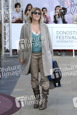 Ankunft von Valeria Bruni Tedeschi beim San Sebastian Film Festival 2013