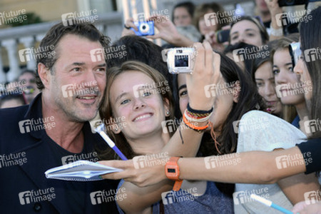 Ankunft von Sebastian Koch beim San Sebastian Film Festival 2013
