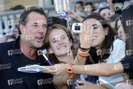 Ankunft von Sebastian Koch beim San Sebastian Film Festival 2013