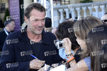 Ankunft von Sebastian Koch beim San Sebastian Film Festival 2013