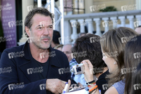 Ankunft von Sebastian Koch beim San Sebastian Film Festival 2013