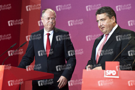 SPD Wahlabend zur Bundestagswahl im Willy-Brandt-Haus, Berlin