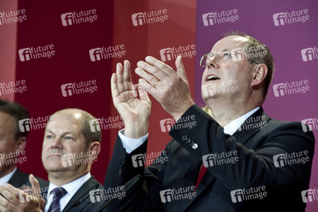 SPD Wahlabend zur Bundestagswahl im Willy-Brandt-Haus, Berlin