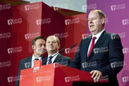 SPD Wahlabend zur Bundestagswahl im Willy-Brandt-Haus, Berlin