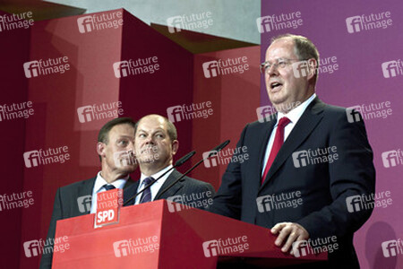SPD Wahlabend zur Bundestagswahl im Willy-Brandt-Haus, Berlin