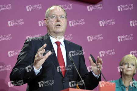 SPD Wahlabend zur Bundestagswahl im Willy-Brandt-Haus, Berlin