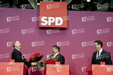 SPD Pressekonferenz zur Wahl, Berlin