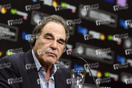 Oliver Stone Pressekonferenz, San Sebastian Film Festival 2013