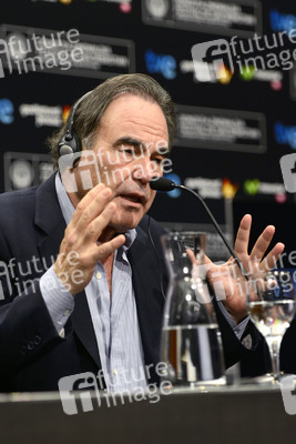 Oliver Stone Pressekonferenz, San Sebastian Film Festival 2013