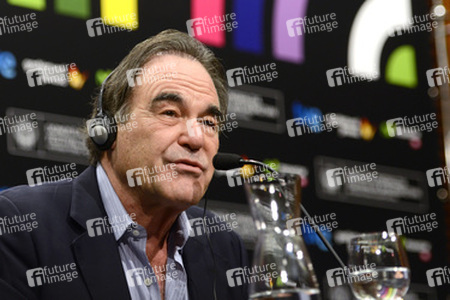 Oliver Stone Pressekonferenz, San Sebastian Film Festival 2013
