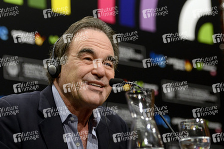 Oliver Stone Pressekonferenz, San Sebastian Film Festival 2013