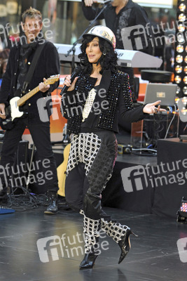Cher live bei 'Today', New York