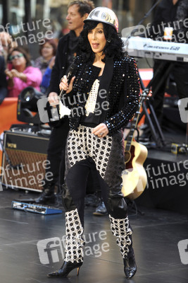 Cher live bei 'Today', New York