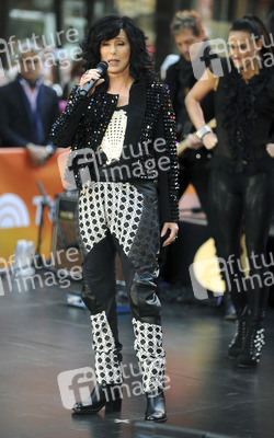 Cher live bei 'Today', New York