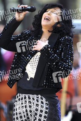 Cher live bei 'Today', New York
