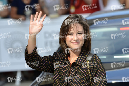 Ankunft von Aida Folch beim San Sebastian Film Festival 2013