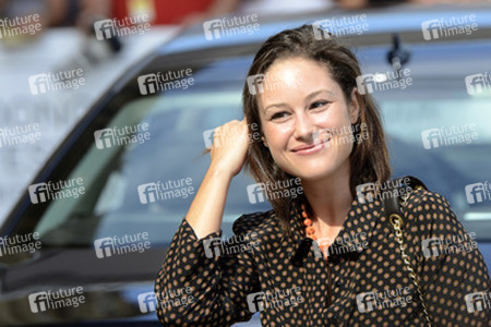 Ankunft von Aida Folch beim San Sebastian Film Festival 2013