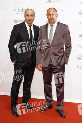 Arthur Abraham mit seinem Bruder Alex