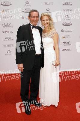 Matthias Platzeck mit Ehefrau Jeanette Jesorka