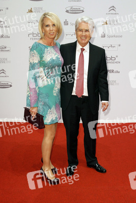 Frank Elstner mit Frau Britta
