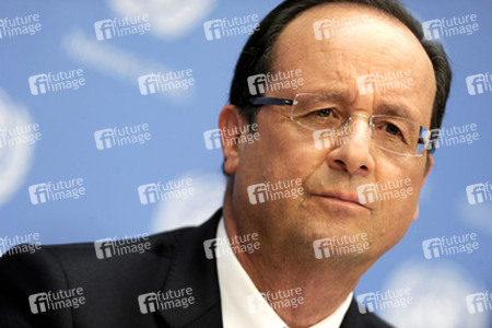 Francois Hollande Pressekonferenz, New York