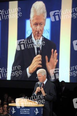 Abschlusssitzung der Clinton Global Initiative, New York