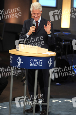 Abschlusssitzung der Clinton Global Initiative, New York