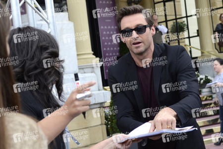 Hugh Jackman Signs Autographs at the San Sebastian Film Festival 2013