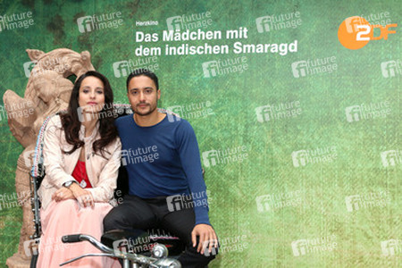 'Das Mädchen mit dem indischen Smaragd' Fototermin, Hamburg