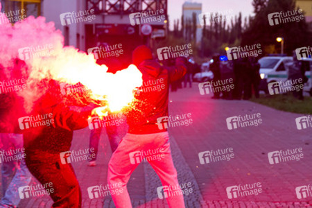 Ausschreitungen von Neonazis in Ostrava, Tschechien