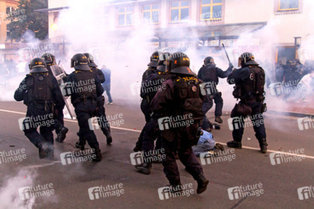 Ausschreitungen von Neonazis in Ostrava, Tschechien